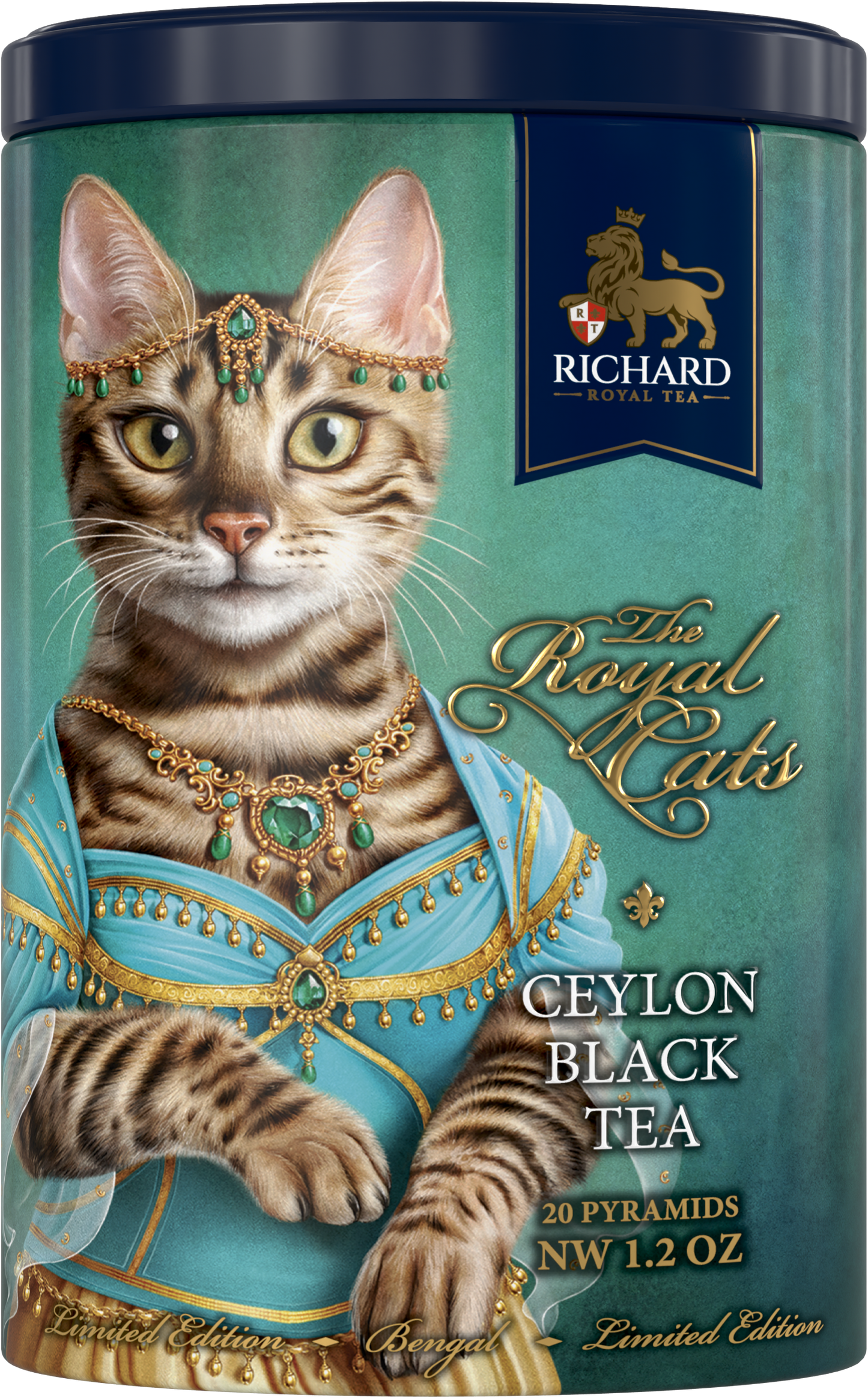 「ザ・ロイヤル・キャッツ」缶入りセイロン紅茶 (10月入荷予定)