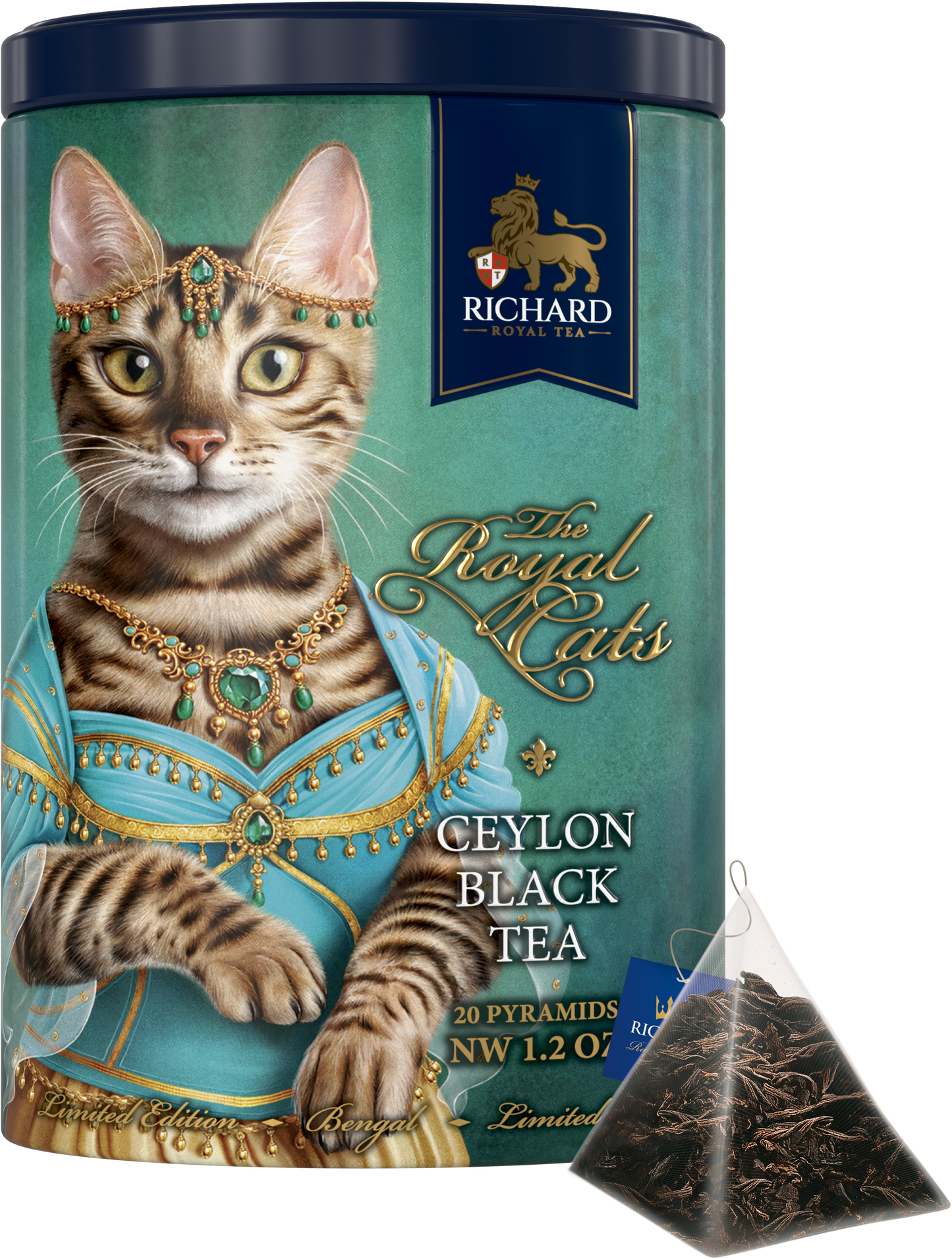 「ザ・ロイヤル・キャッツ」缶入りセイロン紅茶 (10月入荷予定)
