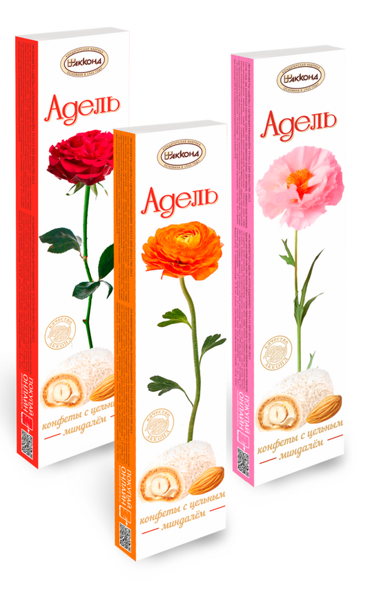 アーモンド入りスイーツ「アデル」バニラ味 (スリーブ箱)