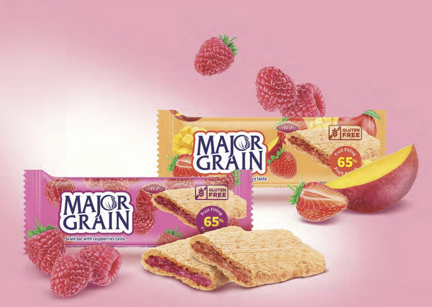 グレインバー マンゴー&ストロベリー グルテンフリー (単品売り)