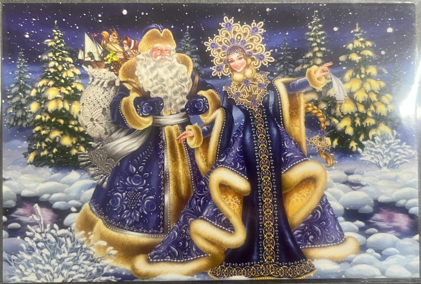 ポストカード クリスマス柄