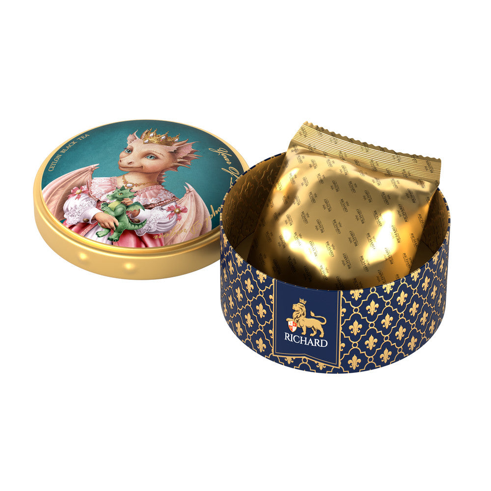 「イヤー・オブ・ザ・ロイヤル・ドラゴン」缶入りセイロン紅茶(M)