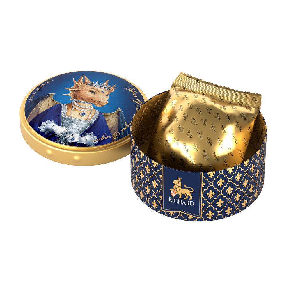 「イヤー・オブ・ザ・ロイヤル・ドラゴン」缶入りセイロン紅茶(M)