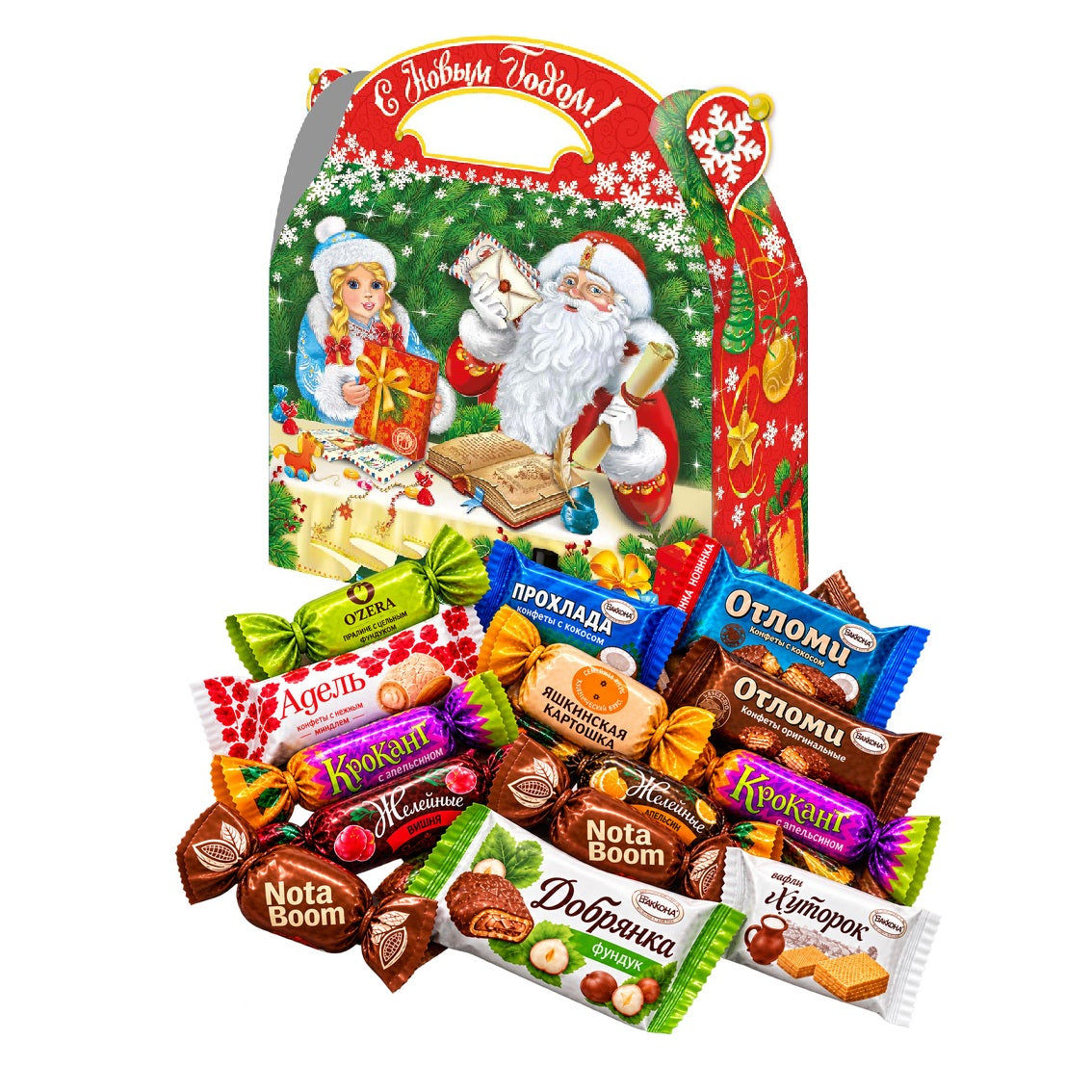 お菓子詰め合わせ・クリスマスボックス(L サイズ)
