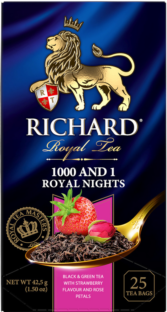1000&1 ロイヤル・ナイト　緑茶入り紅茶