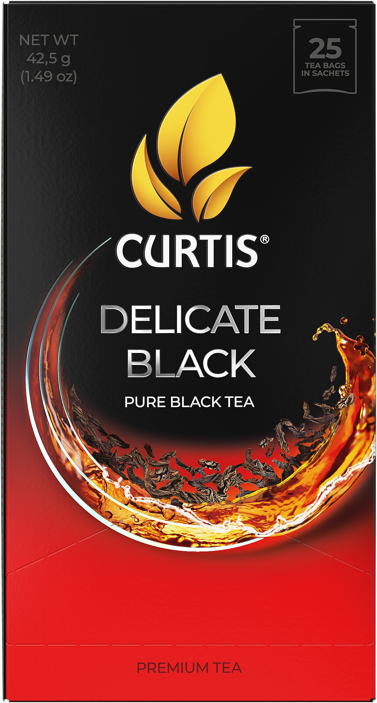 デリケートブラック　紅茶