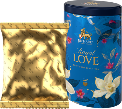 「ロイヤル・ラブ」 ( ベルガモット＆クリーム）缶入り紅茶（10月入荷予定）