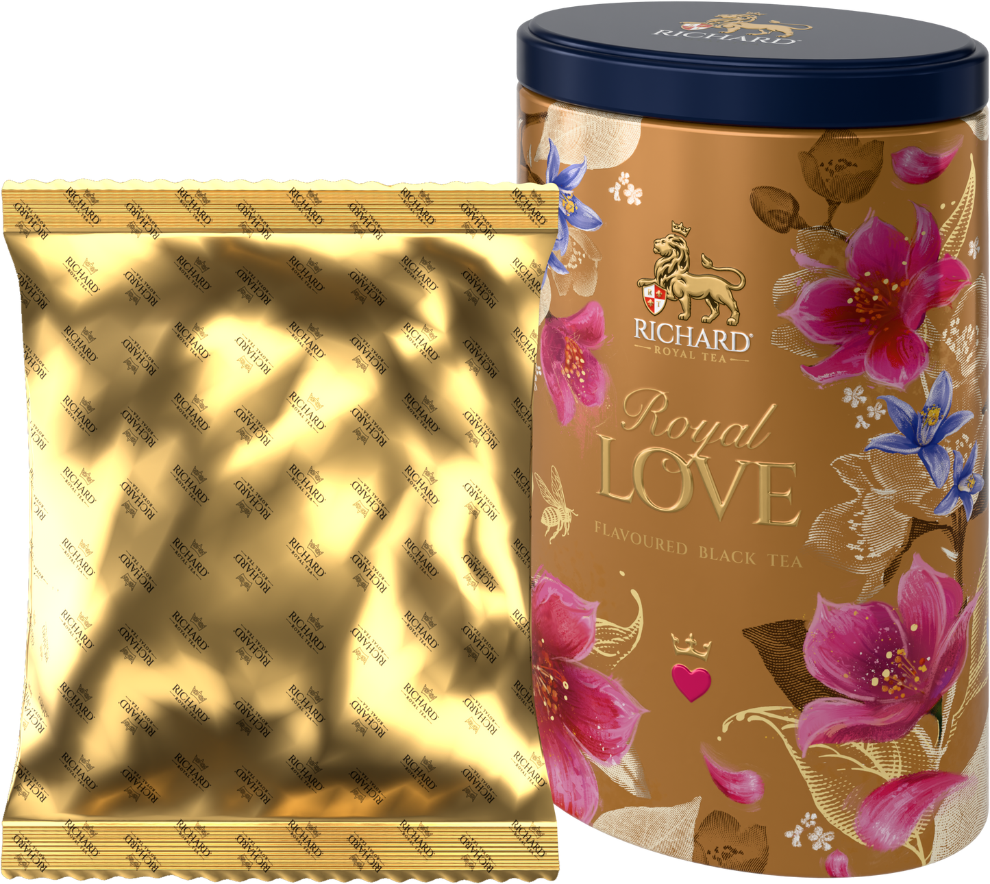 「ロイヤル・ラブ」 ( ベルガモット＆クリーム）缶入り紅茶（10月入荷予定）