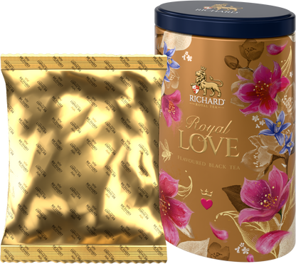 「ロイヤル・ラブ」 ( ベルガモット＆クリーム）缶入り紅茶（10月入荷予定）