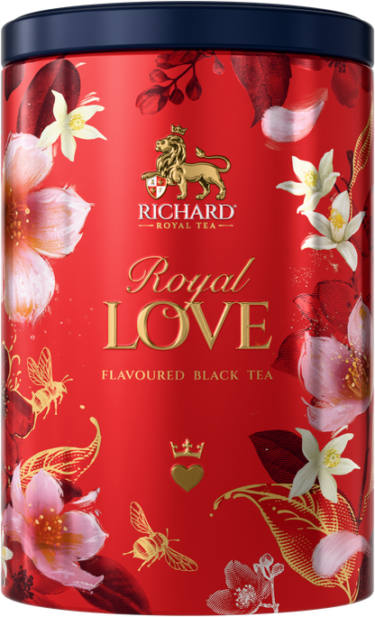 「ロイヤル・ラブ」 ( ベルガモット＆クリーム）缶入り紅茶（10月入荷予定）