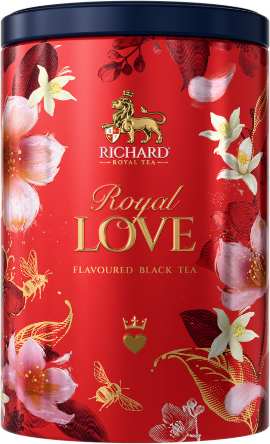 「ロイヤル・ラブ」 ( ベルガモット＆クリーム）缶入り紅茶（10月入荷予定）