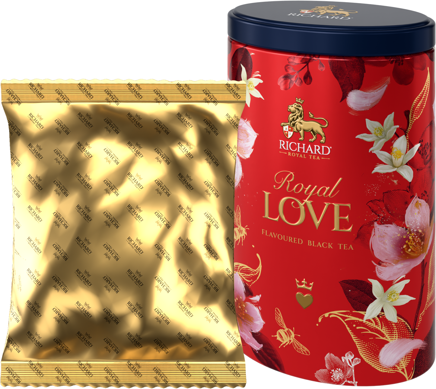 「ロイヤル・ラブ」 ( ベルガモット＆クリーム）缶入り紅茶（10月入荷予定）