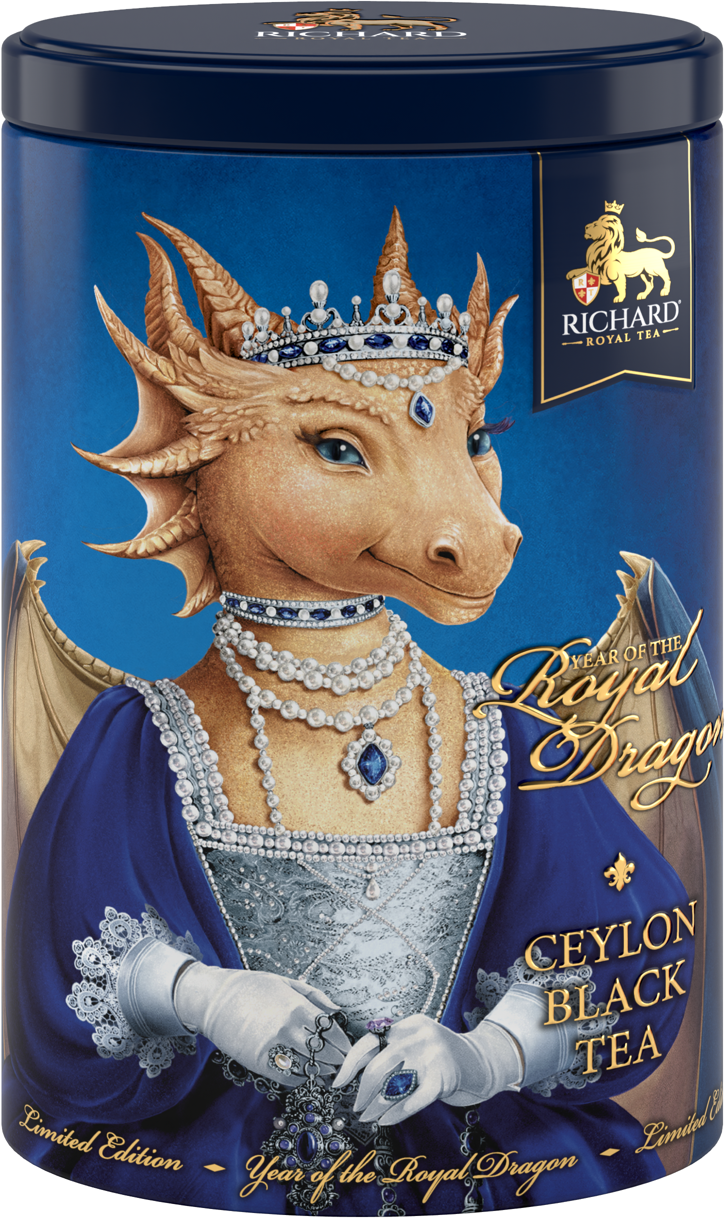 イヤー・オブ・ザ・ロイヤル・ドラゴン　缶入りセイロン紅茶（L）
