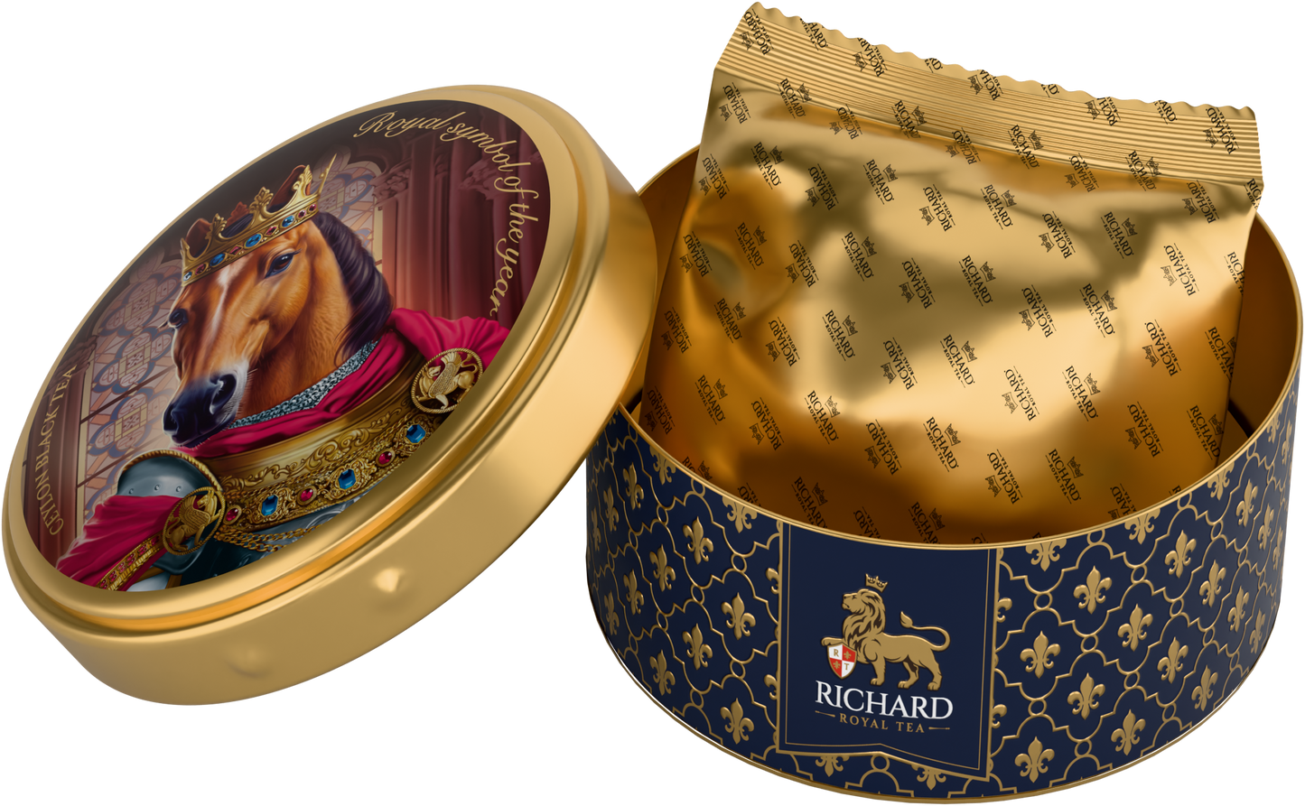 「シンボル・オブ・ザ・イヤー」（ロイヤル・ホース）缶入りセイロン紅茶（10月入荷予定）