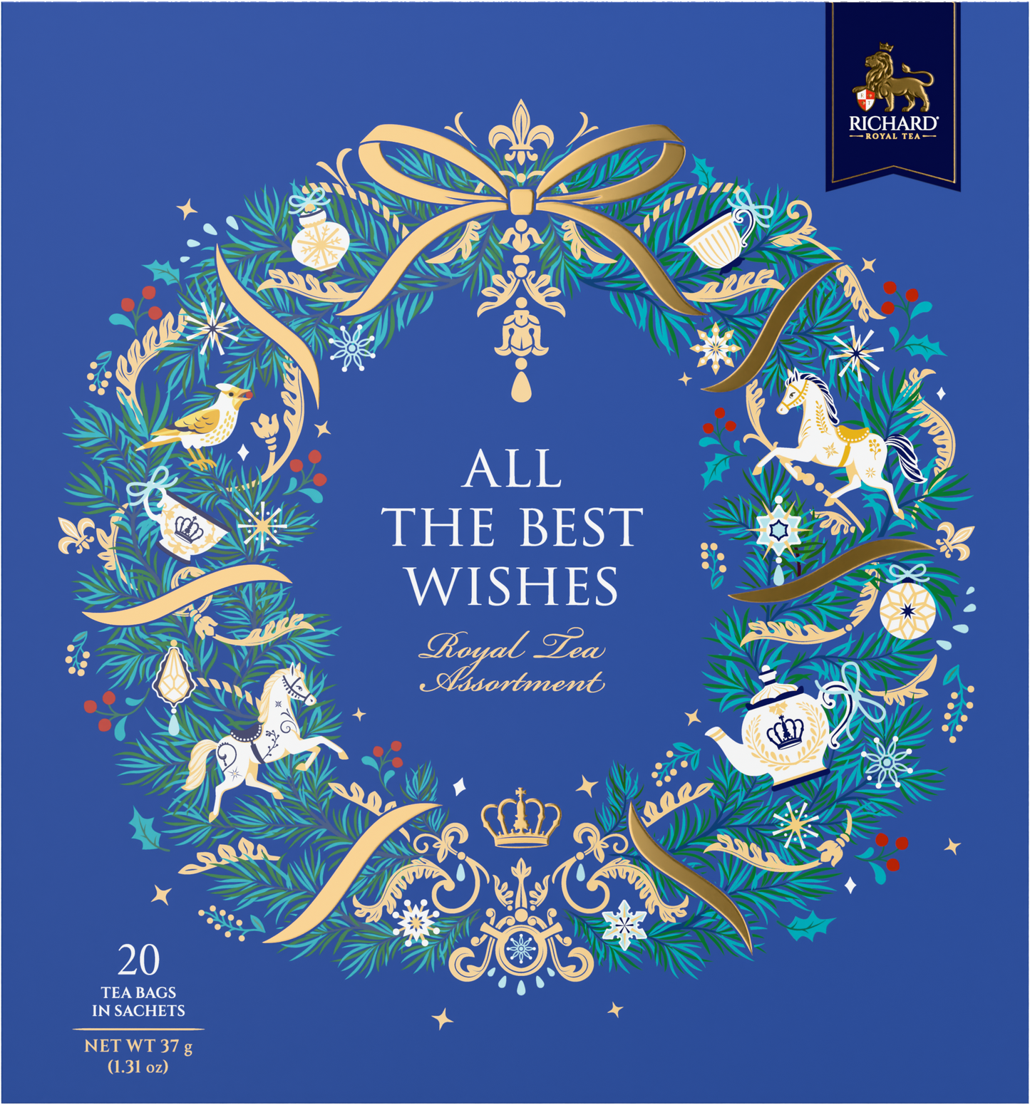「ALL THE BEST WISHES」 ４種類 紅茶アソート　（10月入荷予定）