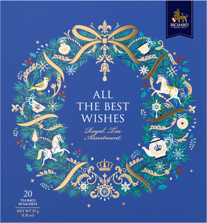「ALL THE BEST WISHES」 ４種類 紅茶アソート　（10月入荷予定）