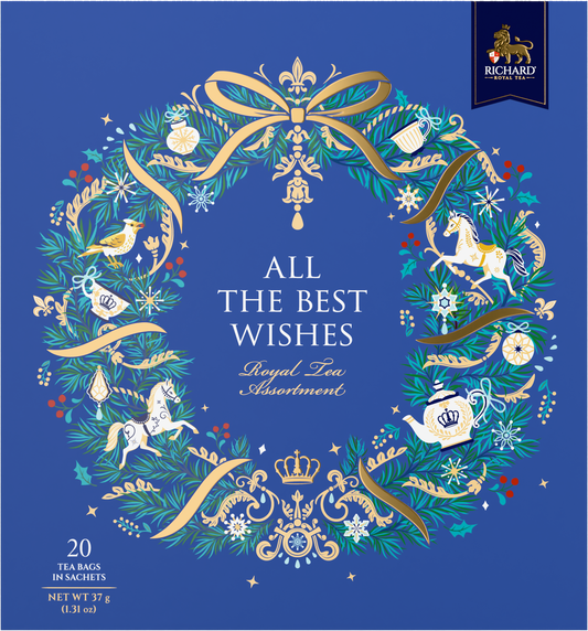 「ALL THE BEST WISHES」 ４種類 紅茶アソート　（10月入荷予定）