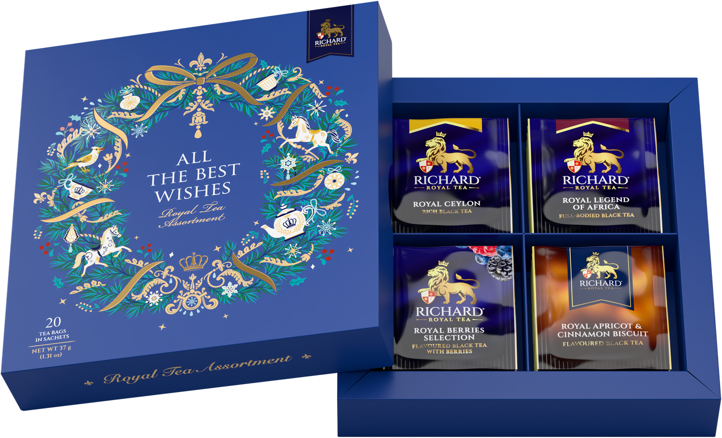 「ALL THE BEST WISHES」 ４種類 紅茶アソート　（10月入荷予定）