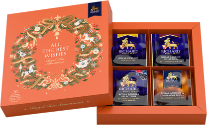 「ALL THE BEST WISHES」 ４種類 紅茶アソート　（10月入荷予定）