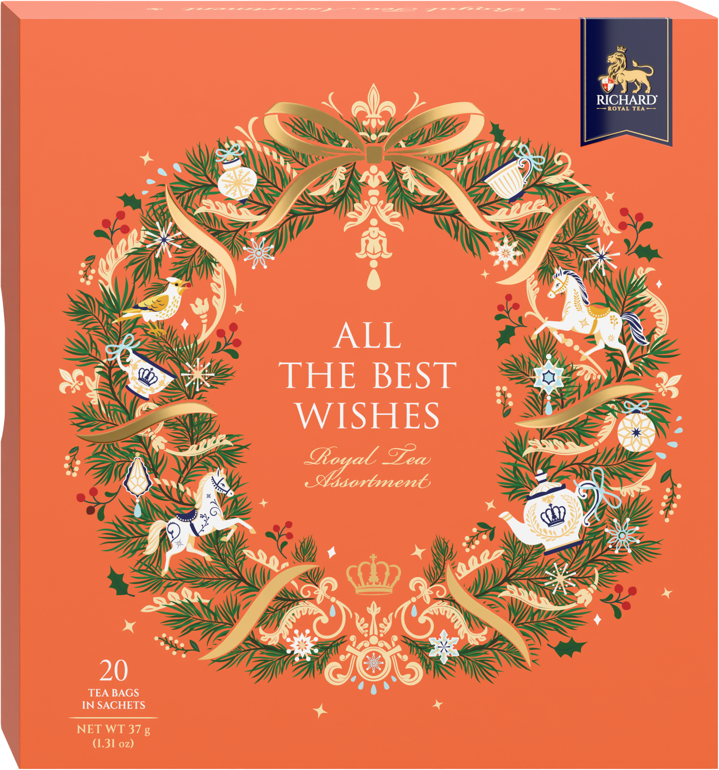 「ALL THE BEST WISHES」 ４種類 紅茶アソート　（10月入荷予定）
