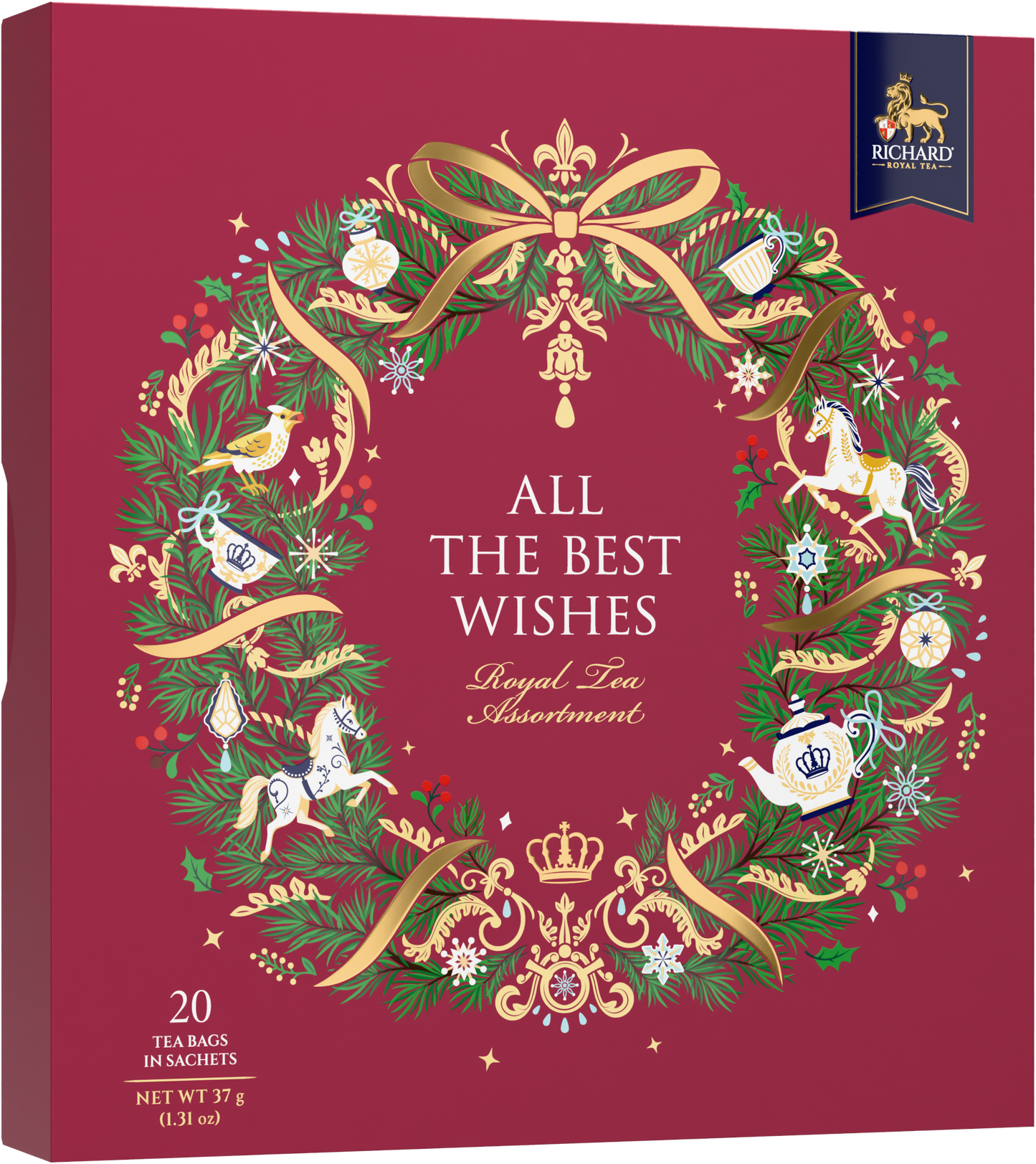 「ALL THE BEST WISHES」 ４種類 紅茶アソート　（10月入荷予定）