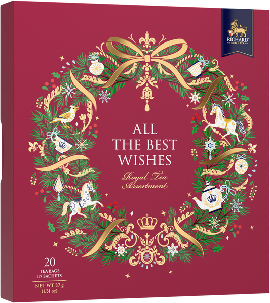 「ALL THE BEST WISHES」 ４種類 紅茶アソート　（10月入荷予定）