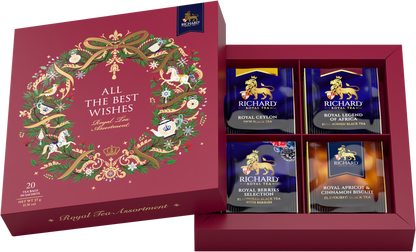 「ALL THE BEST WISHES」 ４種類 紅茶アソート　（10月入荷予定）