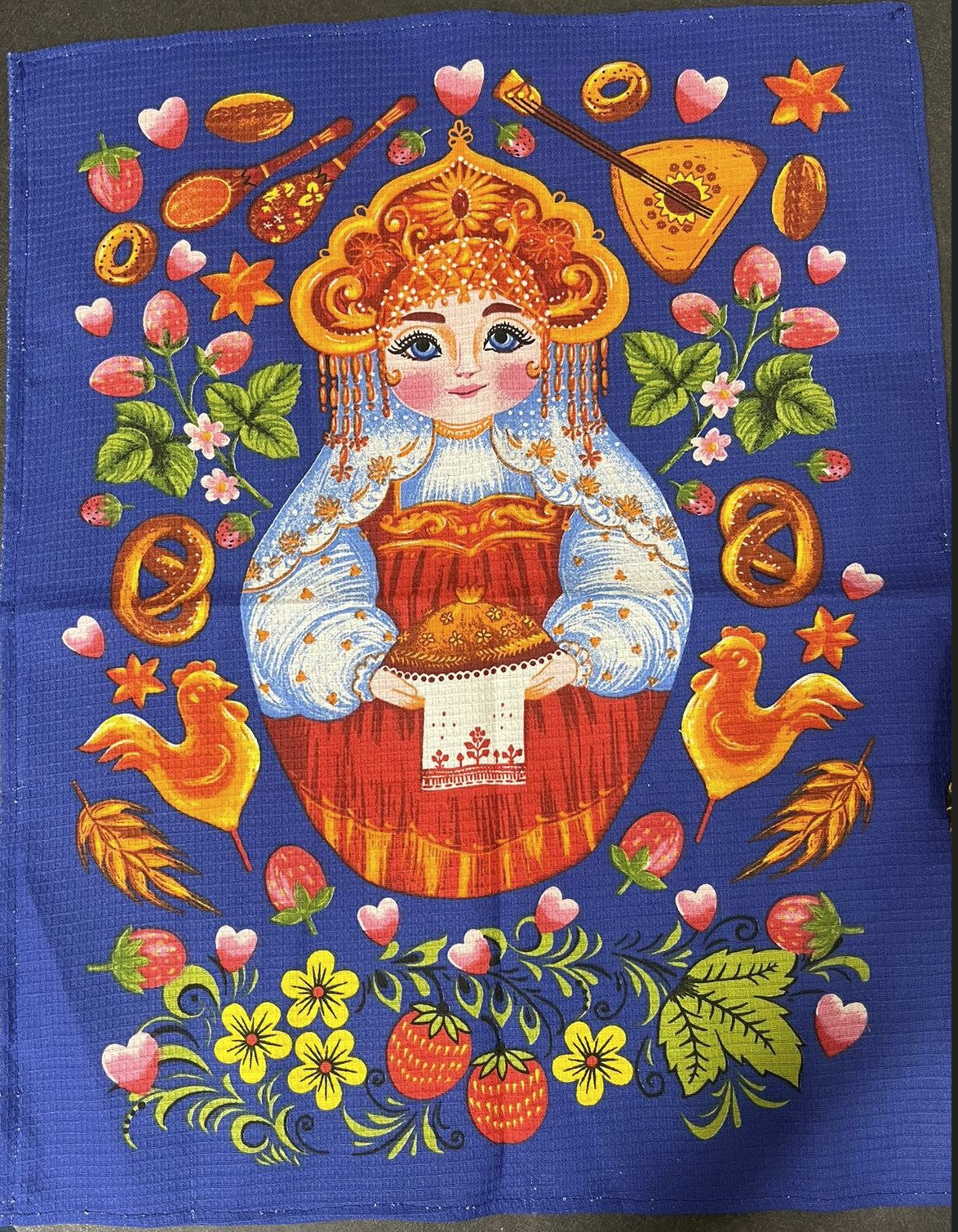 キッチンクロス　ワッフル　（Sサイズ）