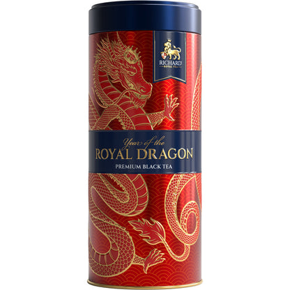 「イヤー・オブ・ザ・ロイヤル・ドラゴン」缶入りセイロン紅茶（赤）