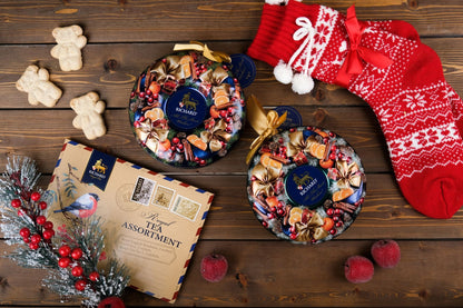 クリスマス・リース  缶入り紅茶（茶葉）（10月入荷予定）