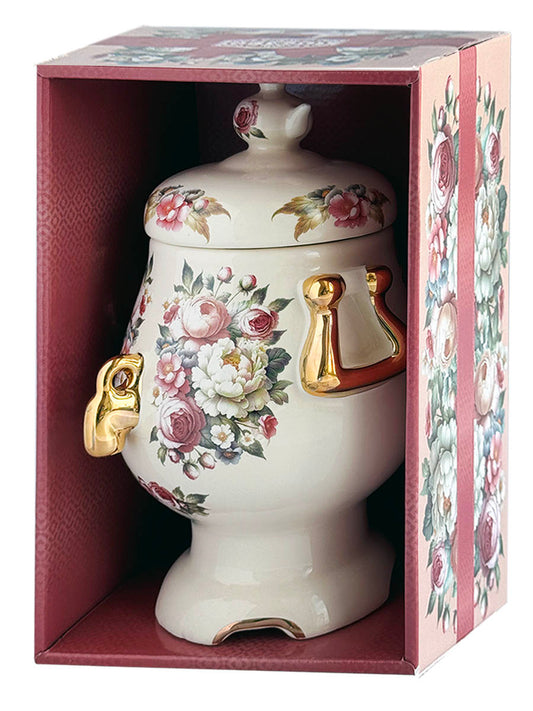 「サモワール」 セイロン紅茶（ピオニー）（セラミック容器）