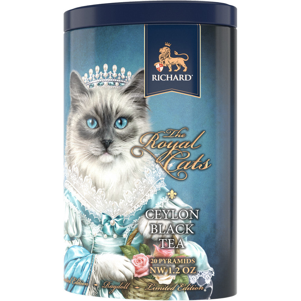 「ザ・ロイヤル・キャッツ」缶入りセイロン紅茶