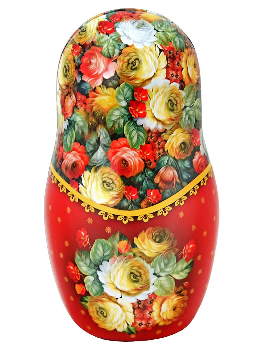 「マトリョーシカ」缶入りセイロン紅茶（茶葉）（ジョストヴォ風）