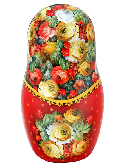 「マトリョーシカ」缶入りセイロン紅茶（茶葉）（ジョストヴォ風）