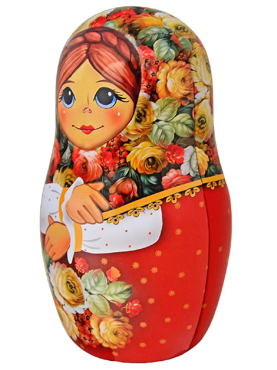 「マトリョーシカ」缶入りセイロン紅茶（茶葉）（ジョストヴォ風）