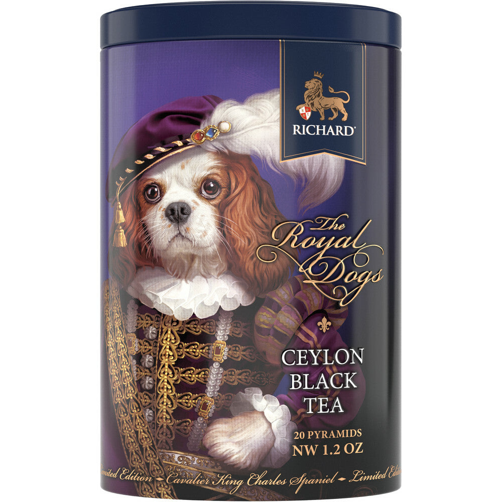 「ザ・ロイヤル・ドッグス」缶入りセイロン紅茶