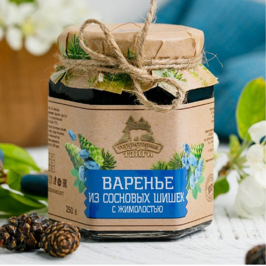 松ぼっくりジャム（ハスカップ入り）