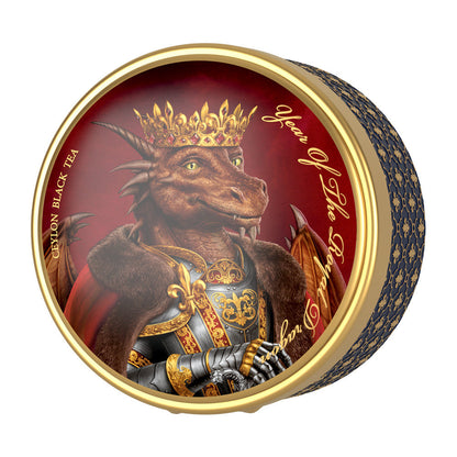 「イヤー・オブ・ザ・ロイヤル・ドラゴン」缶入りセイロン紅茶（M）