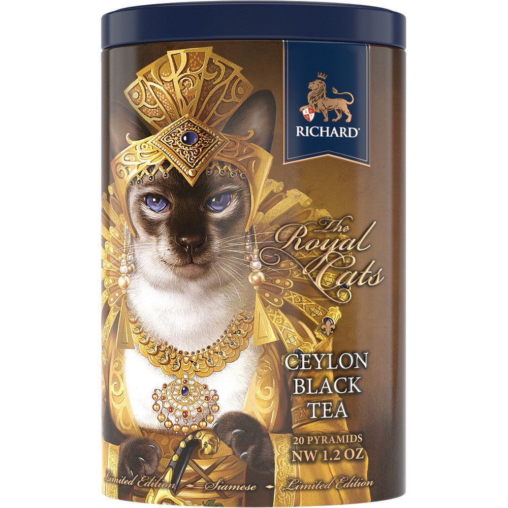 「ザ・ロイヤル・キャッツ」缶入りセイロン紅茶