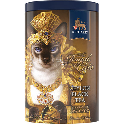 「ザ・ロイヤル・キャッツ」缶入りセイロン紅茶
