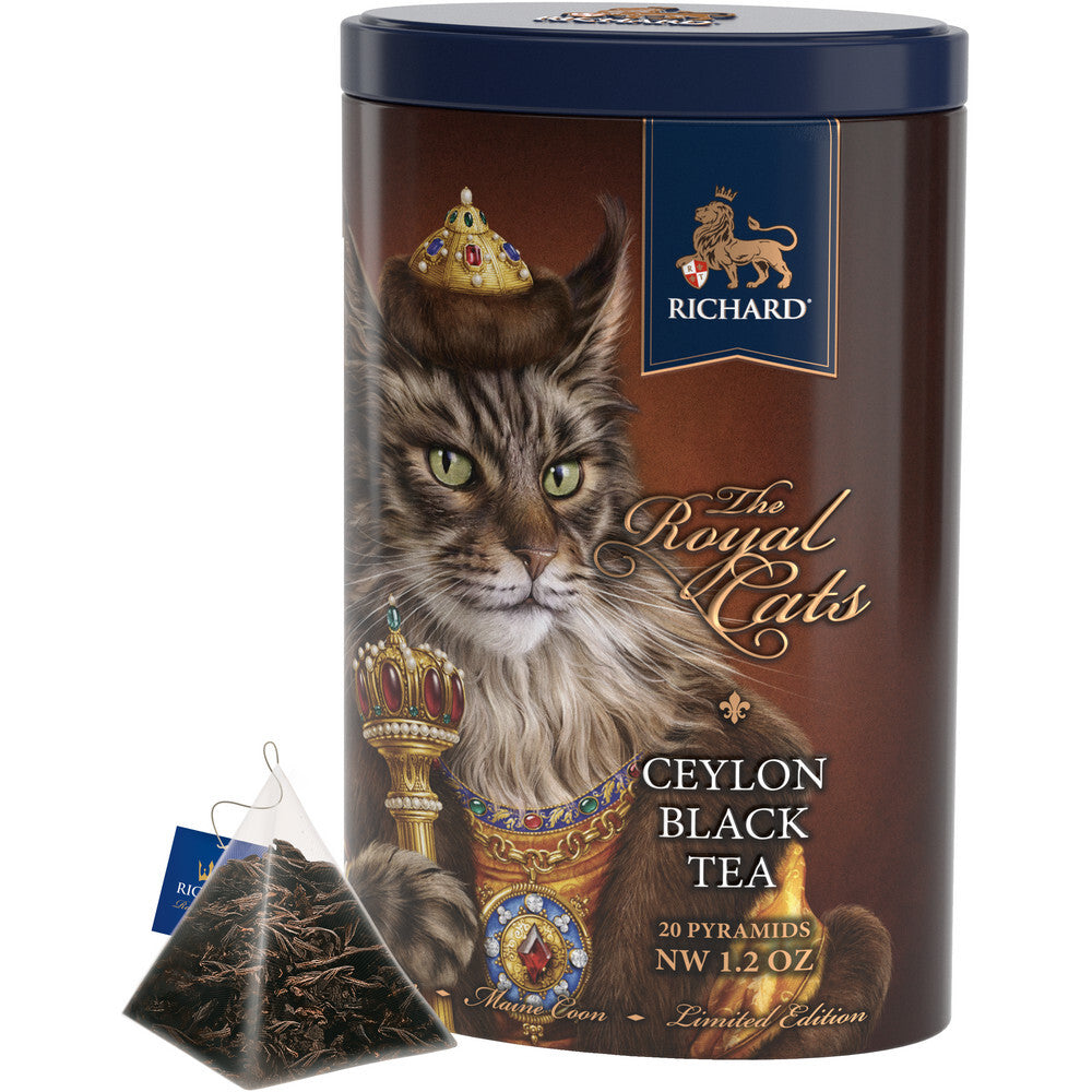 「ザ・ロイヤル・キャッツ」缶入りセイロン紅茶