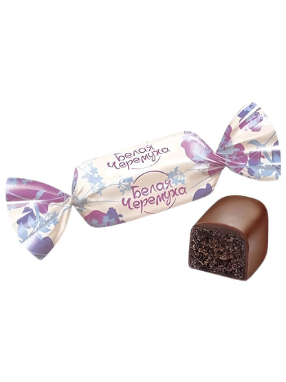 「ホワイトバードチェリー」チョコ菓子　（クリーム・ラム味）