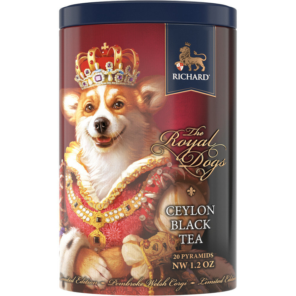 「ザ・ロイヤル・ドッグス」缶入りセイロン紅茶
