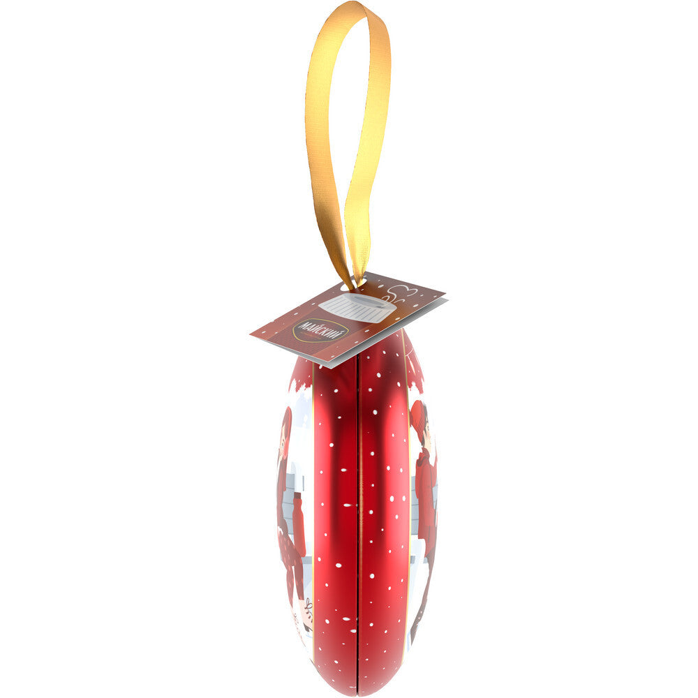 クリスマストイ型 缶入りセイロン紅茶 （茶葉）(コーギー/カップル/ファミリー)