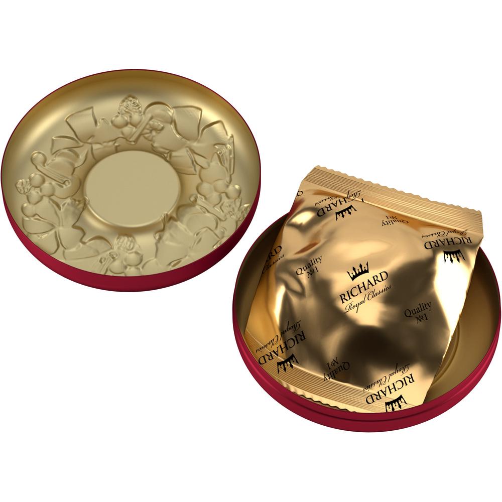 クリスマス・リース 缶入り紅茶（茶葉）