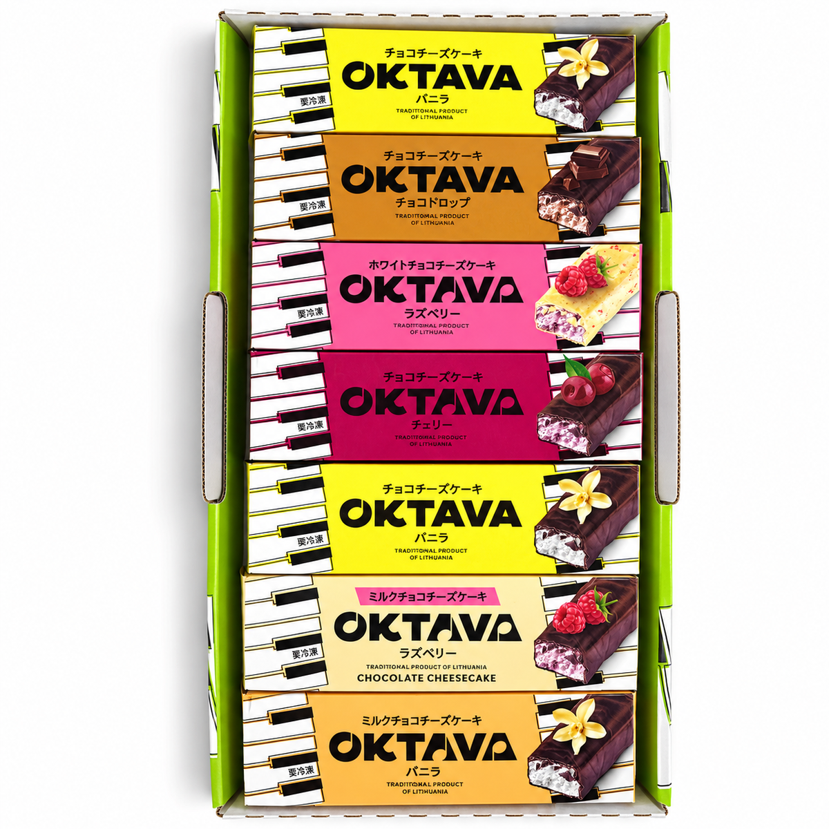 チョコチーズケーキ  (40gｘ14個入り）6種類アソート（箱売り）