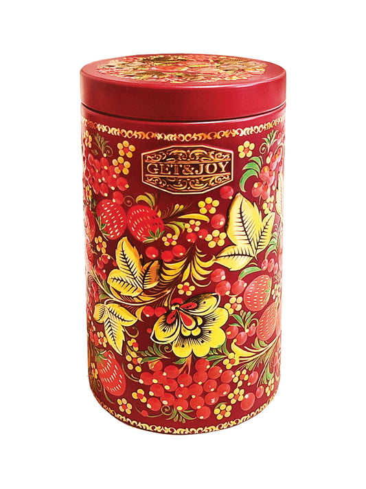 円筒缶入りセイロン紅茶 （ホフロマ風）
