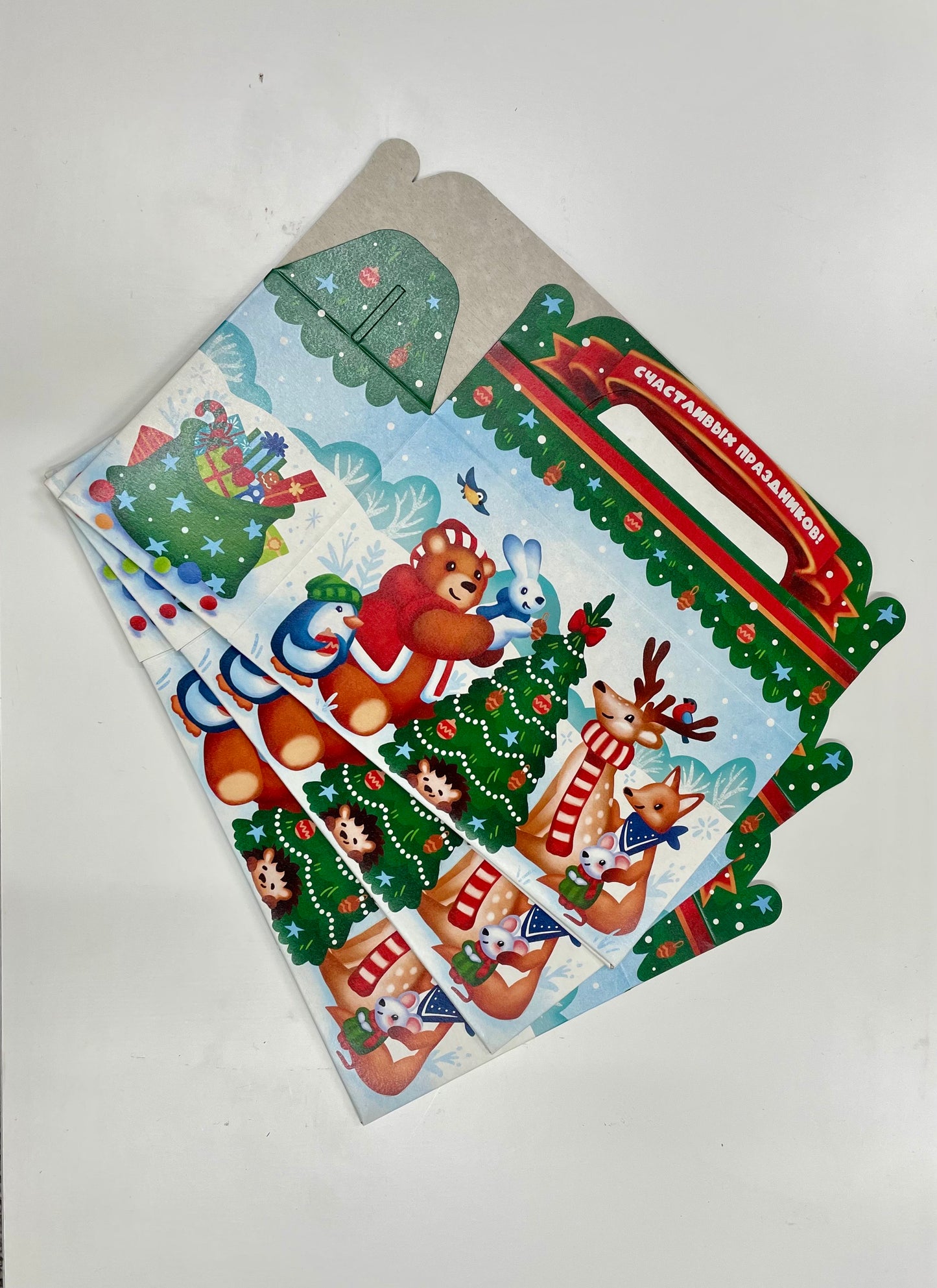 クリスマスボックス　森の動物たち（Sサイズ）