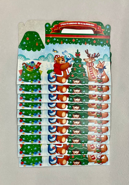 クリスマスボックス　森の動物たち（Sサイズ）