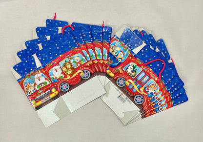クリスマスボックス　サンタのバス（Mサイズ）